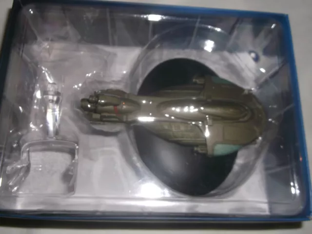 Tellarite Warship Model From Star Trek From Eagle Moss Colections Boxed New 2017