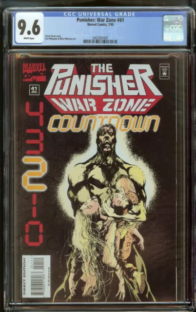 Punisher War Zone Countdown #41 CGC Grade 9.6 Low Print Run