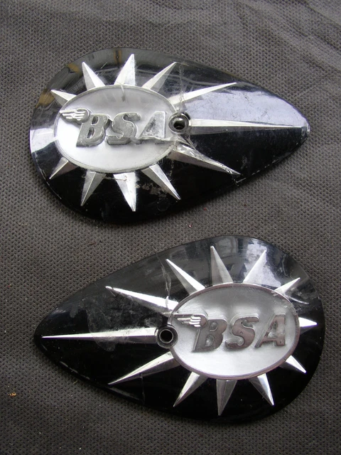 BSA - coppia ginocchiere serbatoio