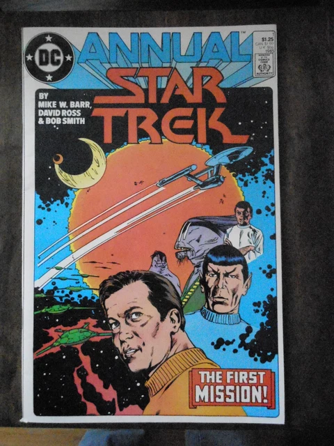 Star Trek Annuals 1 & 3 , both Direct Marketing copies,  DC Comics