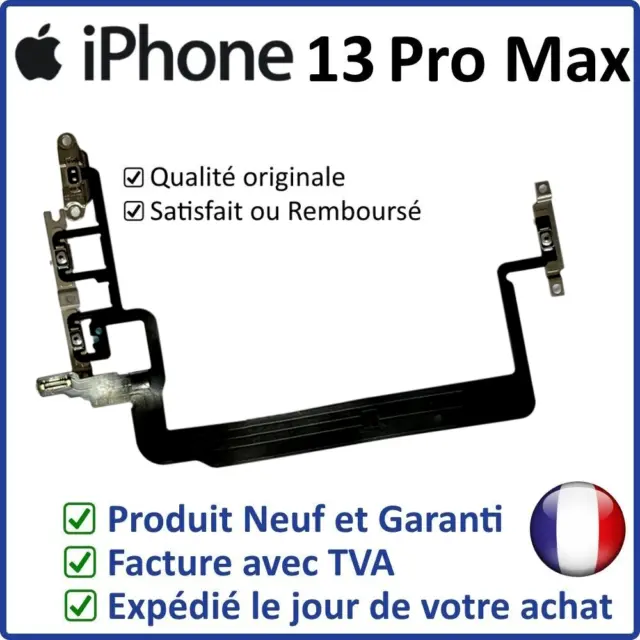 Iphone 13 Pro Max - Nappe Des Boutons Power Volume Mute Assemblée Avec Supports
