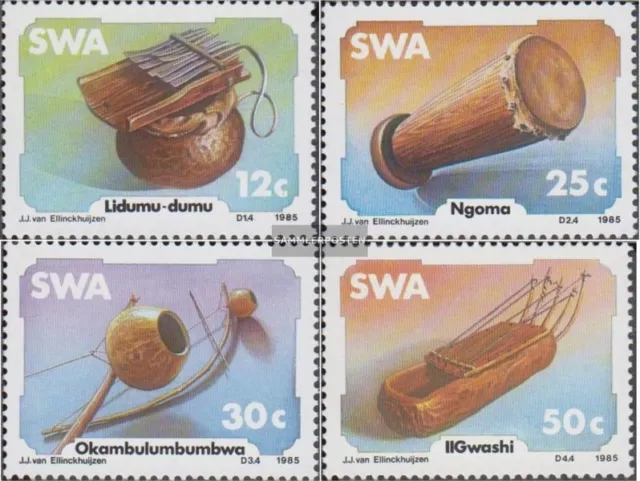 namibie - sud-ouest de l'afrique 579-582 (complète edition) timbres prémier jour