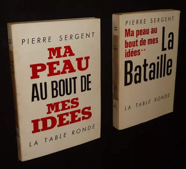 Ma peau au bout de mes idées (2 volumes)