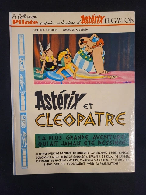 EO Asterix et Cléopatre Collection Pilote 1ere edition etat NEUF