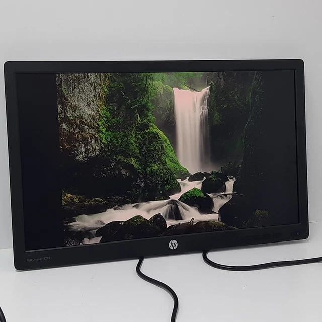 HP E222 EliteDisplay 22" Breitbild FHD IPS LCD Monitor VGA HDMI DP - kein Ständer 3