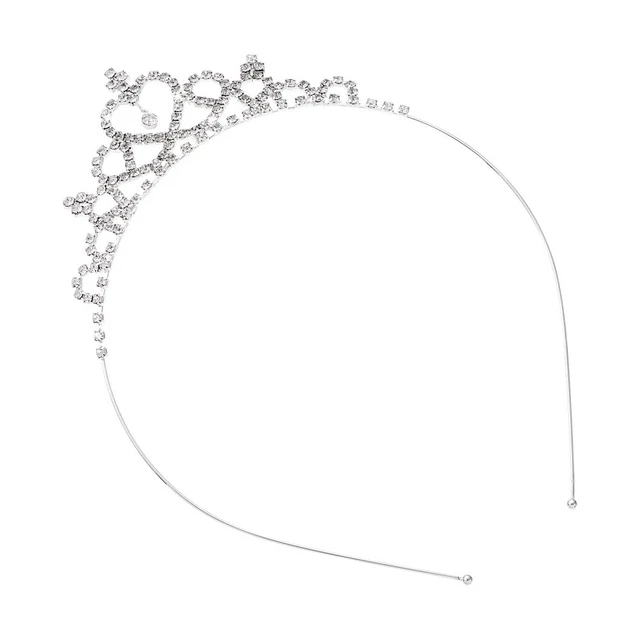 Diadème Couronne Baroque En Cristal Pour Mariage, Bal, événement Formel - Femmes Et Adolescentes