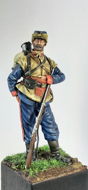 Vintage Figurine ceramique militaire, officier des chasseurs - Objets divers (3960869