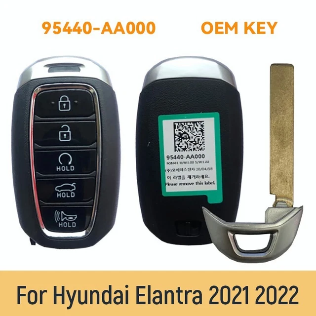 NEW 2021 2022 OEM HYUNDAI ELANTRA SMART KEYLESS PROXIMITY REMOTE - Foto 12