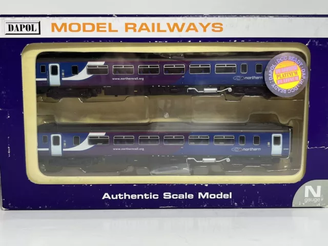 Dapol Class 156 DMU ND-113A Northern Rail Livery Dummy Unit N Gauge **Boxed**