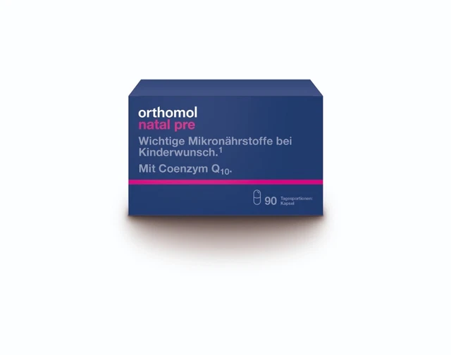 Orthomol Natal pre bei Kinderwunsch, 90 Kapseln, PZN: 17206467