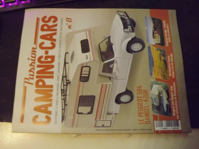 Peugeot miniatures - Peugeot 504 4x4 Dangel avec cellule camping