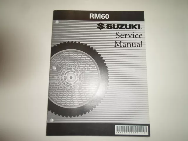 Suzuki RM60 Service Repair Shop Workshop Manual OEM 99500-20241-01E