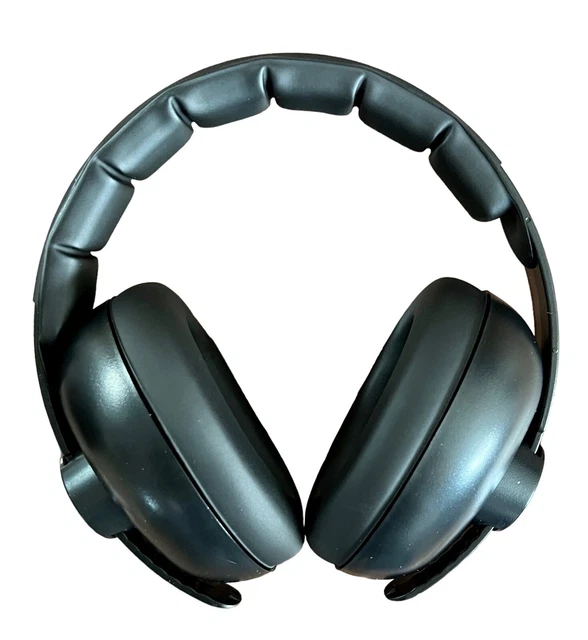 BBTKCARE Baby Ear Protection Noise Cancelling Black Ear Muffs Babies 3 Month +