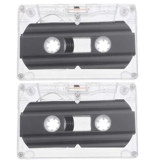 8 Cassettes Audio Vierges Enregistrables – 30 Minutes Chacune – Style Rétro – Idéales Pour Enregistrement Musique Ou Messages