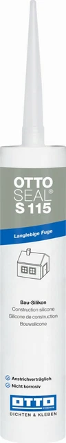 Bau-Silikon Ottoseal S115 310 ML Neutre Silicone pour Applications Intérieur &