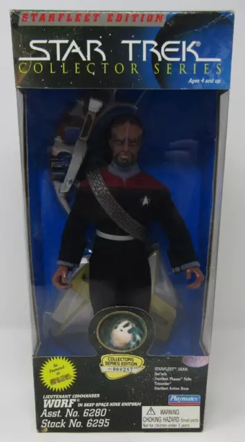 Lieutenant Commander Worf Deep Space 9 Uniform Star Trek Collector Series