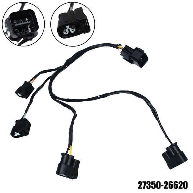 Haute Qualité Bobines Allumage 27350-26620 Plastique ABS Noir Harnais Prise