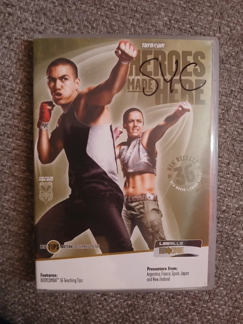LES MILLS BODYCOMBAT 32 DVD, CD e instrucciones EUR 28,99