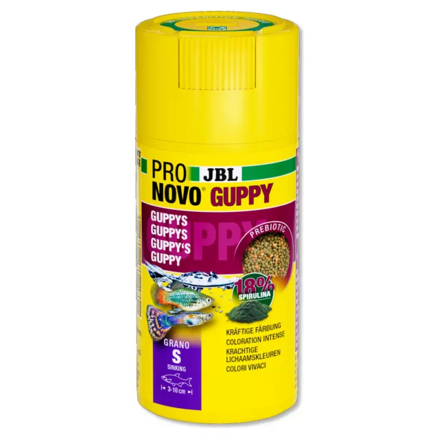 JBL Pronovo Guppy Grano Clic S 100 ML, Nourriture pour Poisson, Neuf