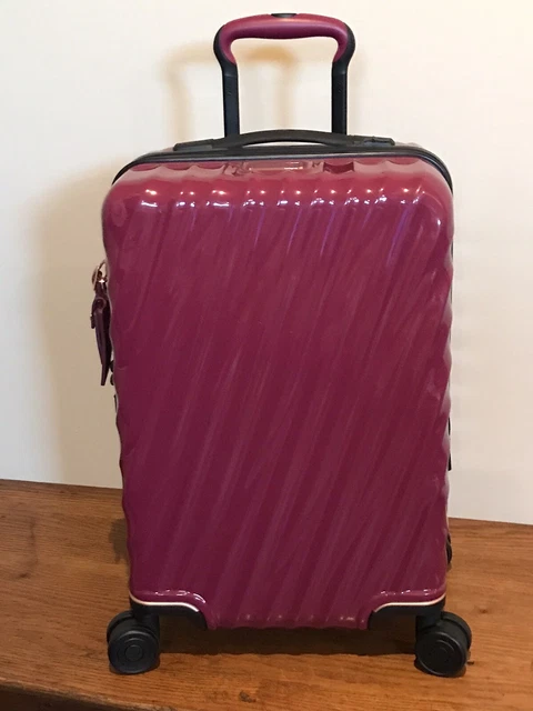 Tumi 19 Degree International EXPANDABLE Carry On BERRY Spinner NEW! 2
