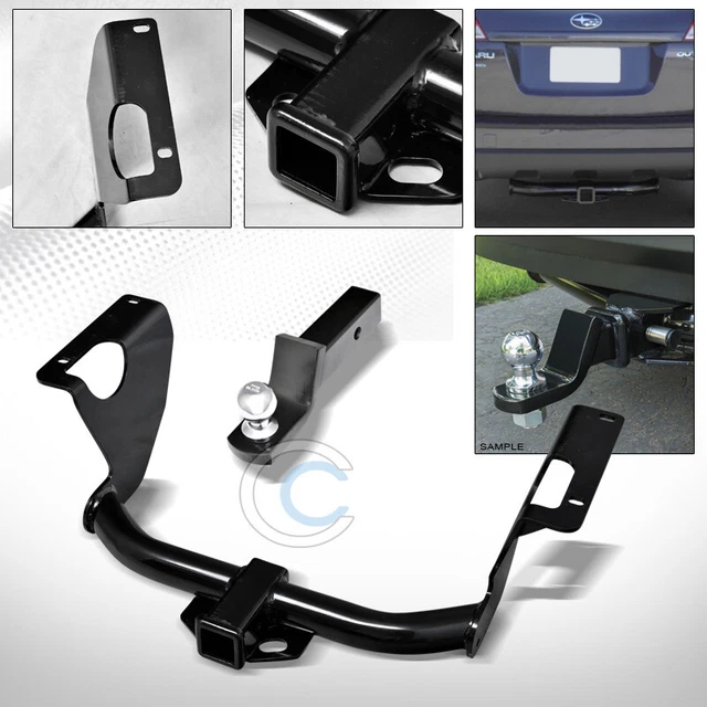 Class 3 Trailer Hitch w/2" Loaded Ball Bumper Tow For 15-19 Legacy/10-13 Outback