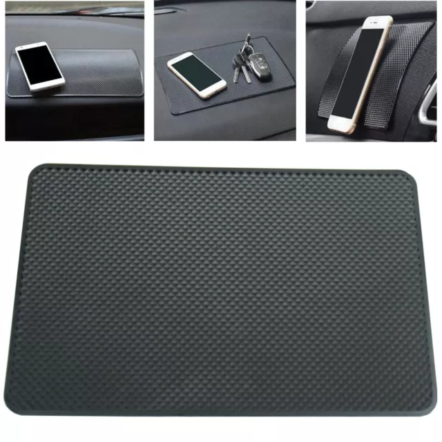 Car Dashboard Mat Pad Non-slip Rubber Mount Holder Mobile Phone Stand Large