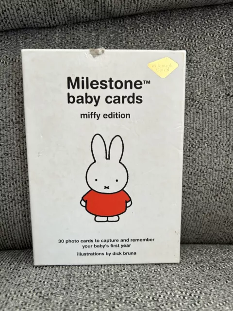 Milestone Baby Cards Miffy Edition Illustrations by Dick Bruna 2015 First Year