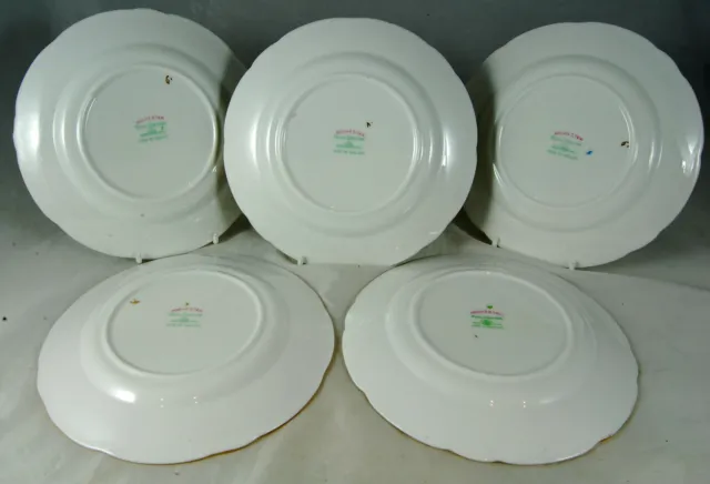5 Tea/Side Plates Royal Stafford 'Rochester' 3