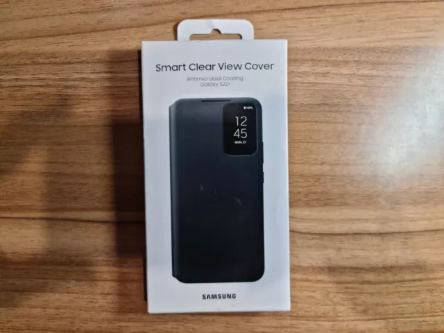  Samsung Galaxy S22+ Smart Clear View Cover - Box Open But Case Never Used