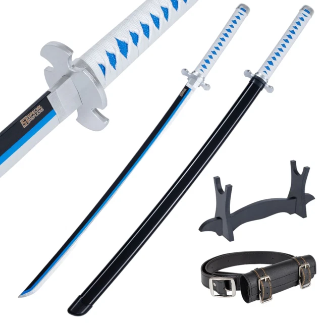 Épée Katana en bois Nichirin de Demon Slayer Kamado avec