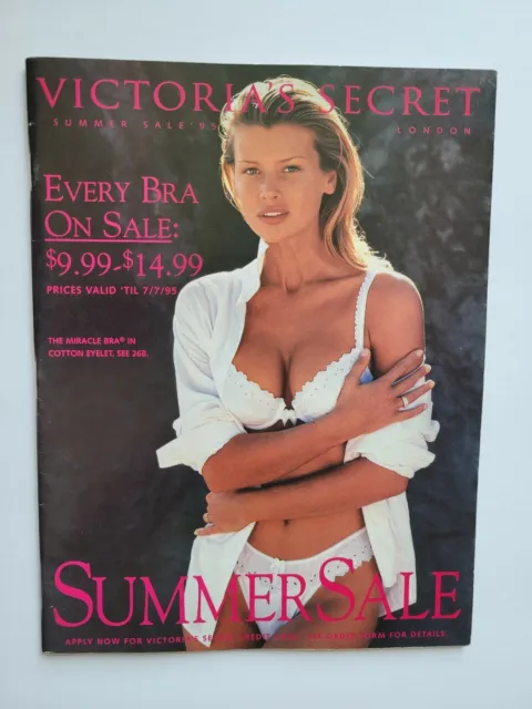 1995 Victoria's Secret Catalog Daniela PESTOVA Stephanie SEYMOUR Karen MULDER