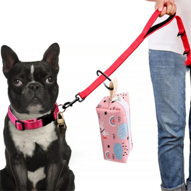 Accesorios para mascotas Poop Bag dispensador de residuos bolsa dispensador excrementos para perros bolsa soporte