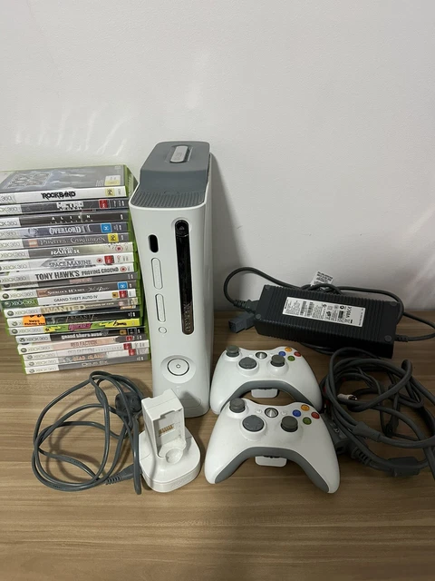 Xbox 360 60GB Console Bundle - X2 Wireless Controller, 19 Games