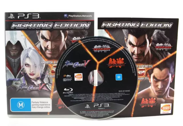 Fighting Edition: Tekken Tag 2, Tekken 6 & Soulcalibur V - PS3