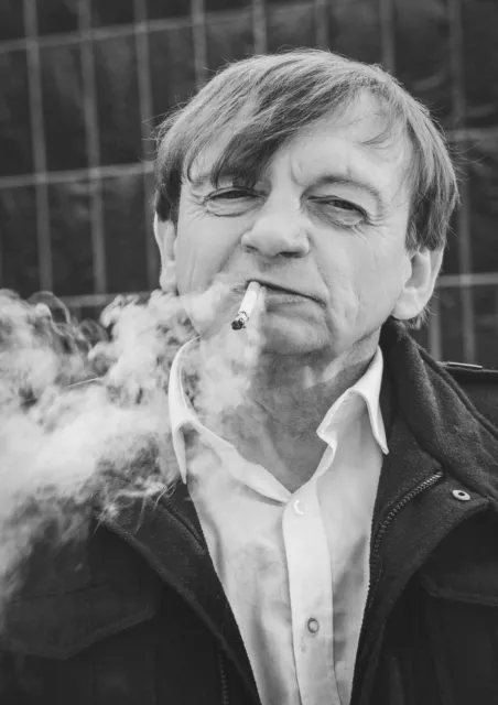 Reproduction The Fall "Mark E Smith - Smoking" Poster, Size: A2