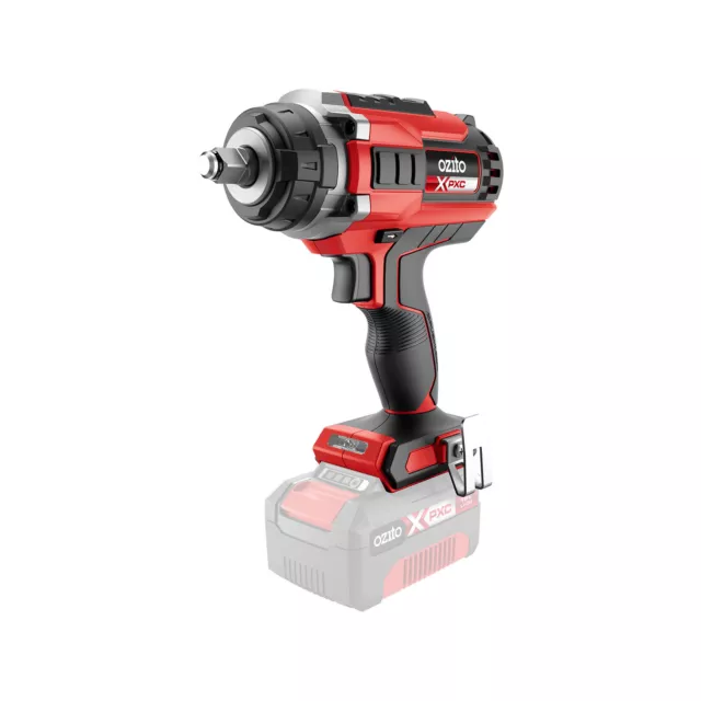 Ozito PXC 18V Brushless 3-Speed 1/2" Impact Wrench - Skin Only Power Tools