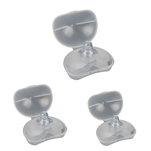 2pcs Silicone Nipple Protectors Feeding Mothers Nipple for Protection Co