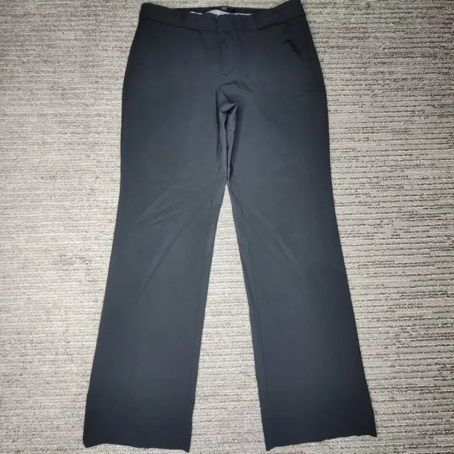 Banana Republic Size 6s Women Dress Pants Mid Rise Logan Casual Work Black