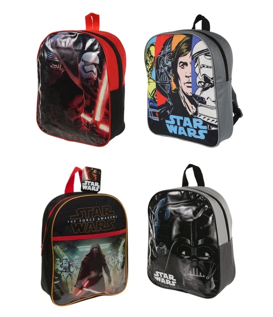 Zaino libro personaggio Star Wars UFFICIALE DISNEY palestra bambini borsa scuola regalo