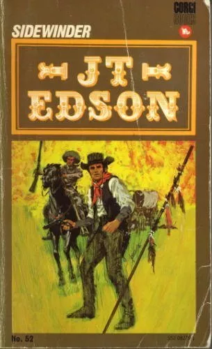 Sidewinder by Edson, J. T. Paperback Book The Cheap Fast Free Post