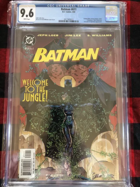 Batman #611 CGC 9.6 2003 Jim Lee Hush 🔥