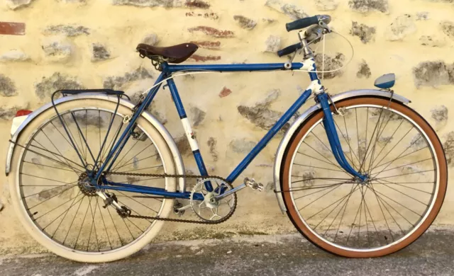 Superbe Ancien VÉLO RANDONNÉE 1950/60 PEUGEOT HÉLIUM Beaulieu Valentigney