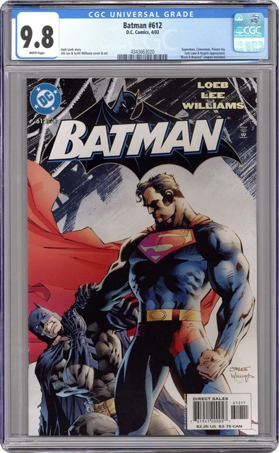 Batman #612A 1st Printing CGC 9.8 2003 4343663020