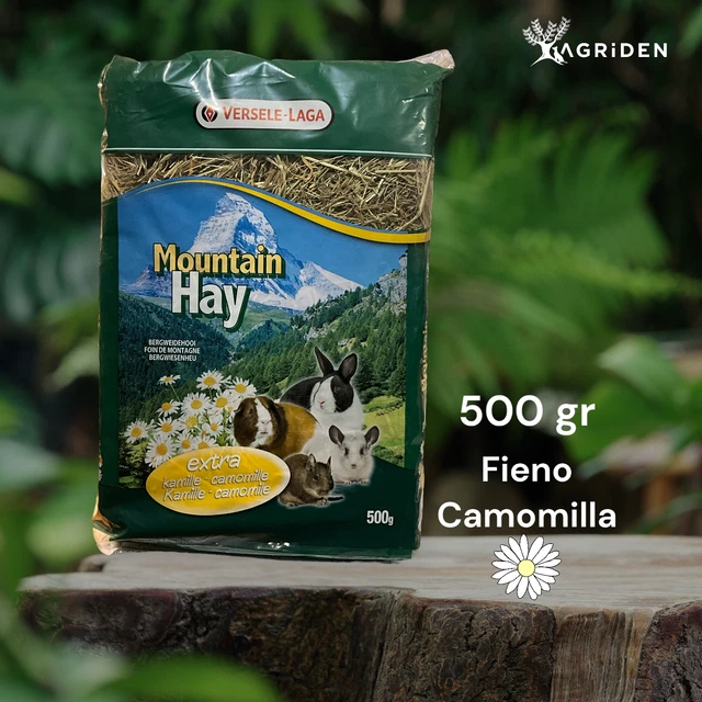 FIENO CAMOMILA CONIGLI E RODITORI 500 g - VERSELE-LAGA