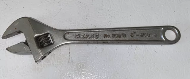 Sears No.30871 8"-200Mm Full Forged Alloy  Bf Japan Wrench