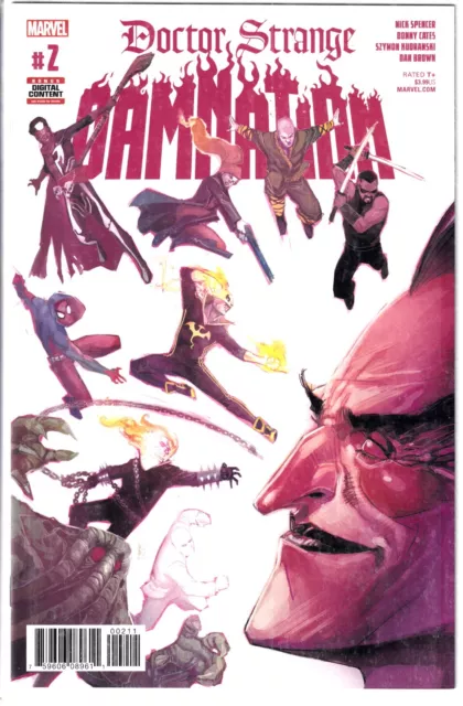 Doctor Strange Damnation #2 Marvel Comics