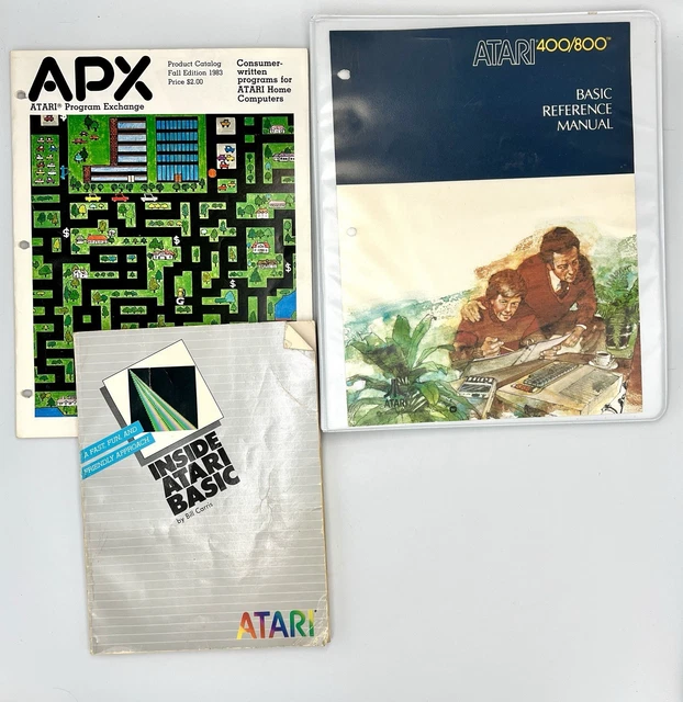 INSIDE ATARI BASIC 1980 & ATARI 400/800 Reference Manual & APX Fall ...
