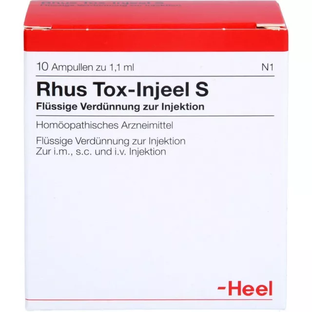 RHUS TOX Injeel S Ampullen 10 St PZN04563467