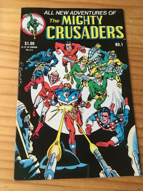 Mighty Crusaders # 1 Fine/Vf Archie Red Circle Comics 1983