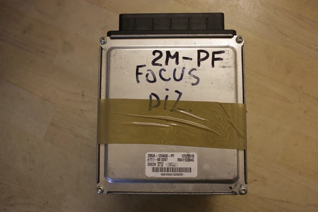 FORD FOCUS MK1 1.8 TDCi DELPHI ECU COMPUTER BRAIN PCM 2M5A-12A650-PF ...